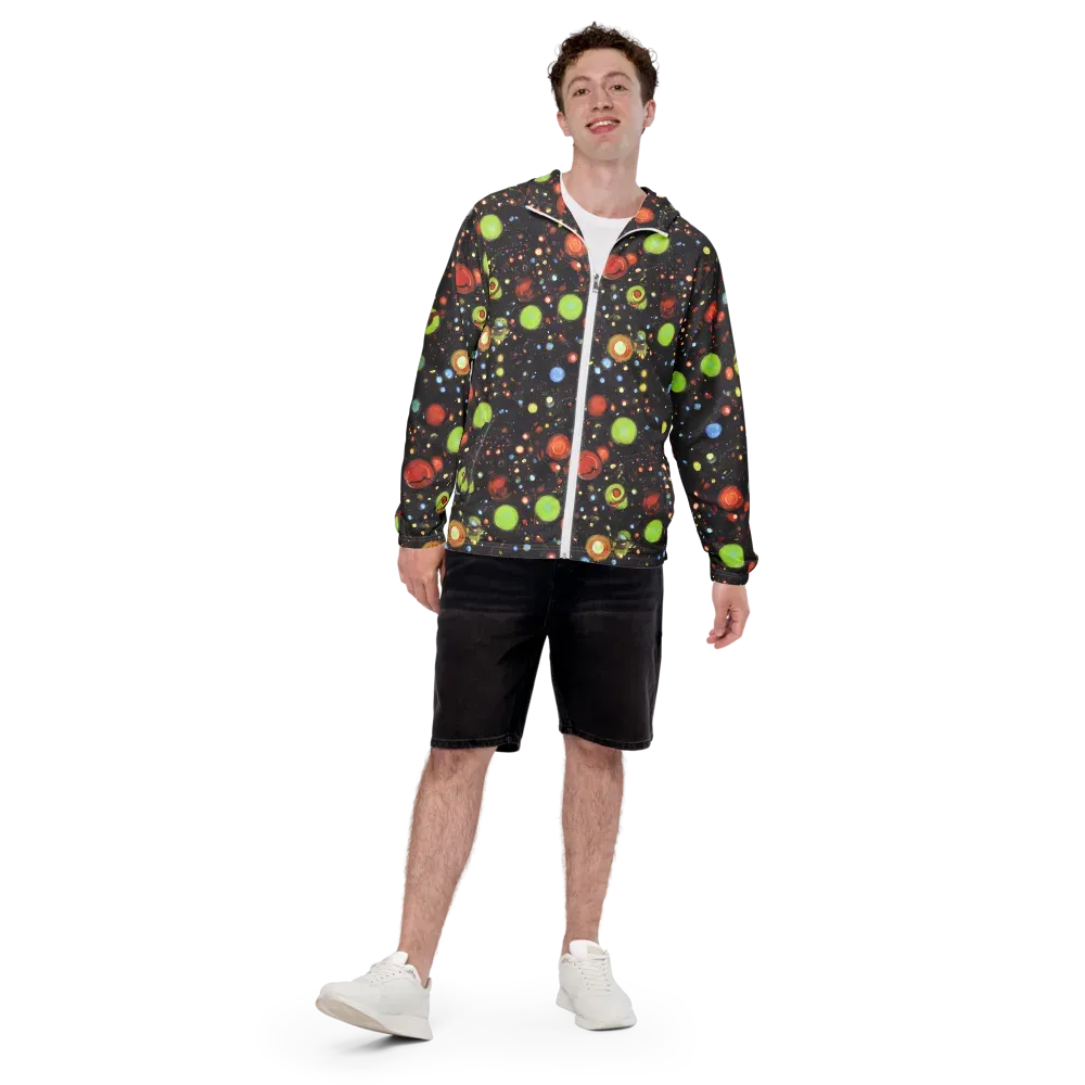 Astral Scatter on Men's Windbreaker — Front