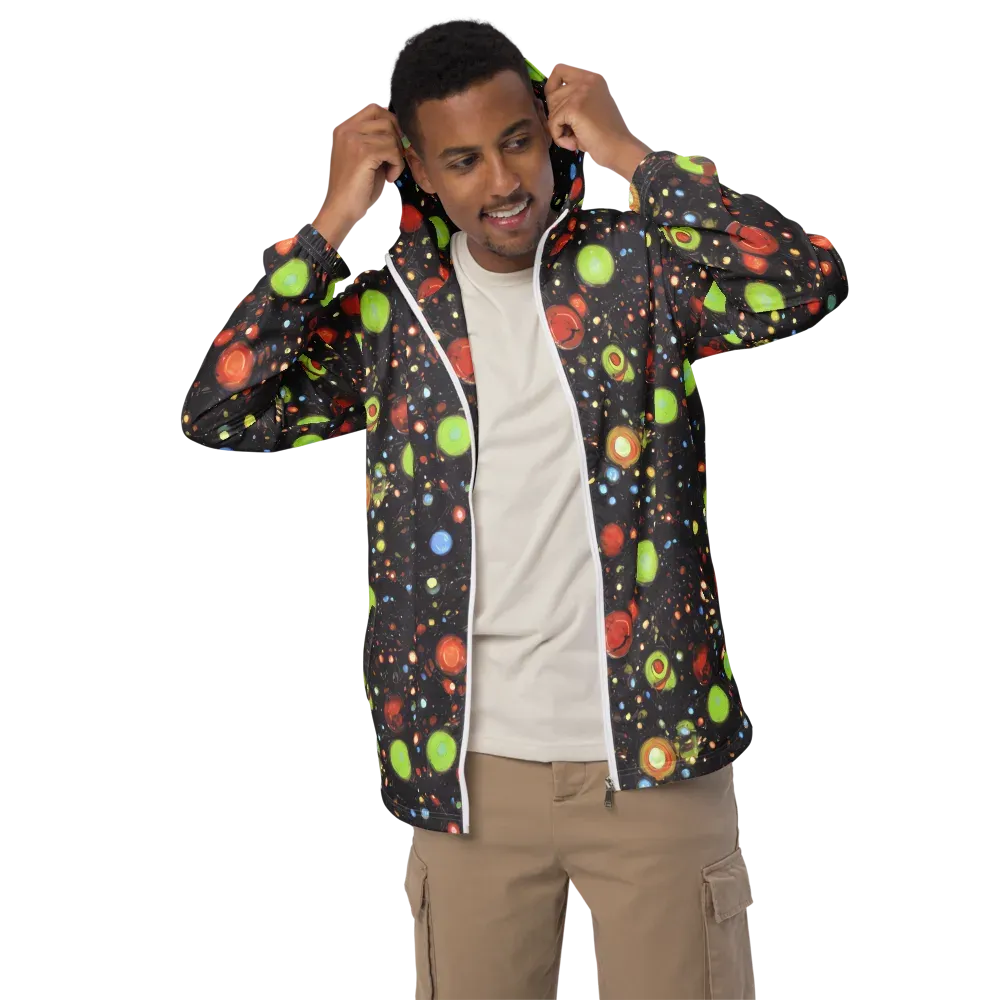 Astral Scatter on Men's Windbreaker — Front