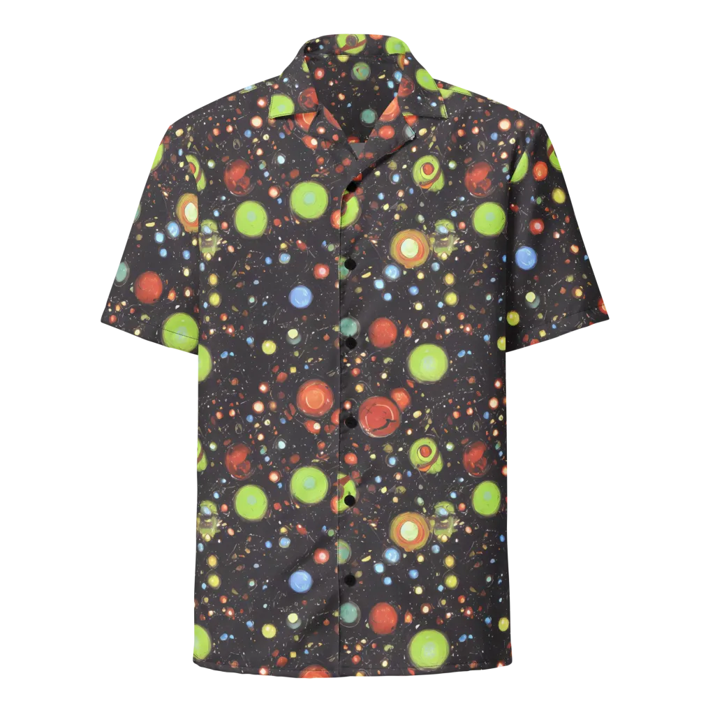 Astral Scatter on Button Shirt — Front