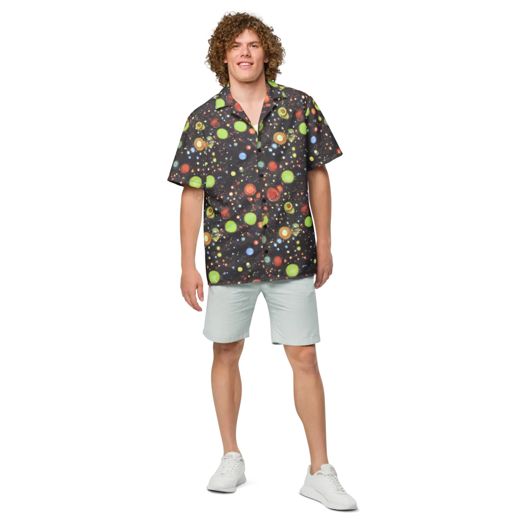 Astral Scatter on Button Shirt — Front