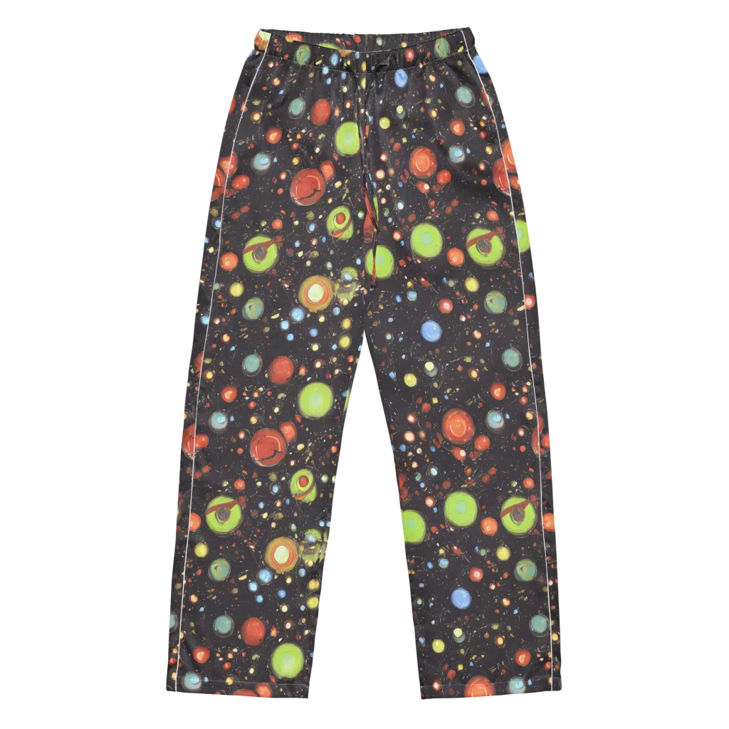 Astral Scatter on Women's Pajama Pants — Front