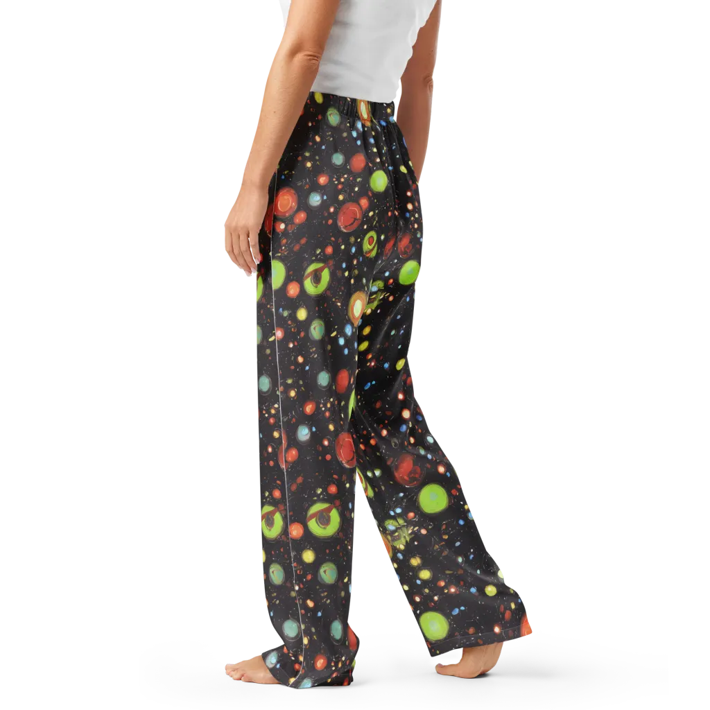 Astral Scatter on Women's Pajama Pants — Left