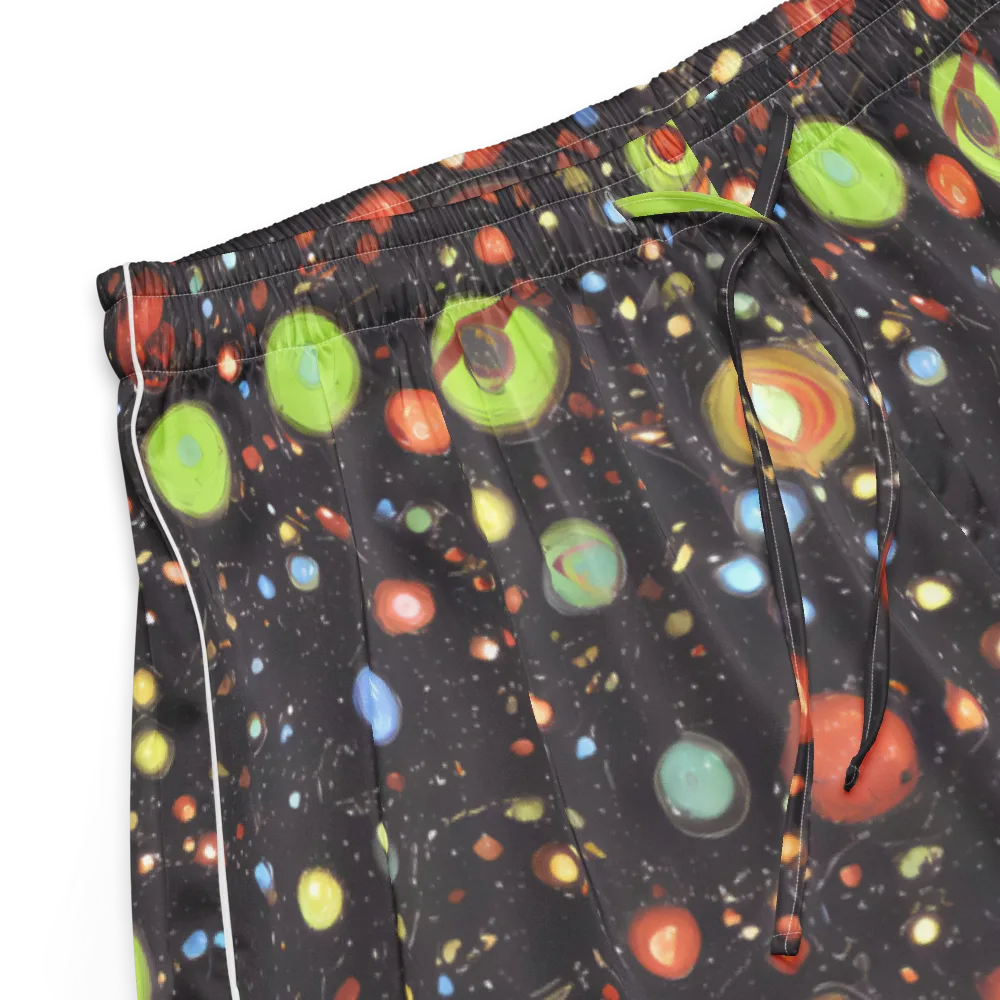 Astral Scatter on Women's Pajama Shorts — Product details