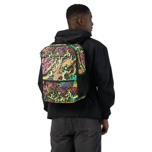 Neon Baroque on a Utility Backpack
