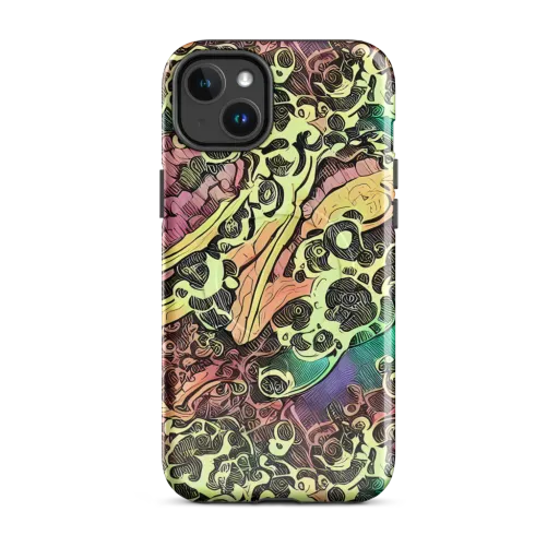 Neon Baroque on a MagSafe Tough Case for iPhone®