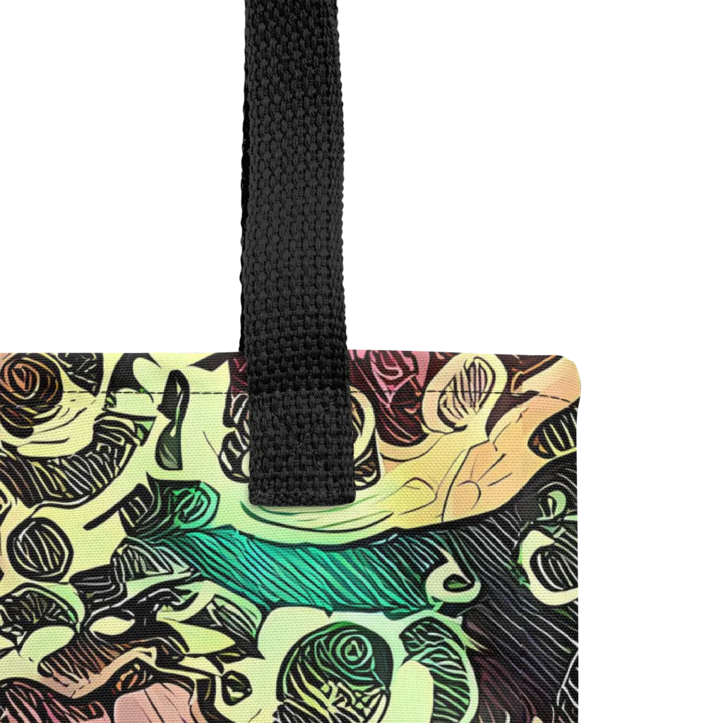 Neon Baroque on Tote Bag — Product details