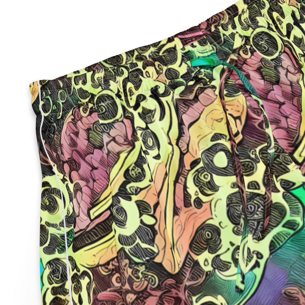 Neon Baroque on Women's Pajama Shorts — Product details