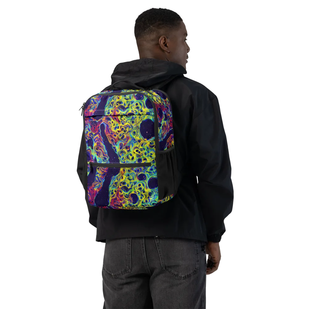 Electric Marrow on Utility Backpack — Back