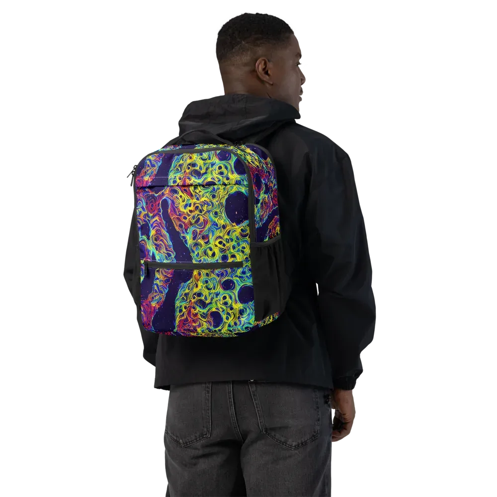 Electric Marrow on Utility Backpack — Back