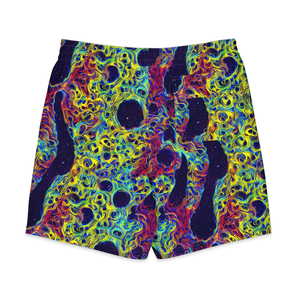 Electric Marrow on Men's Board Shorts — Back