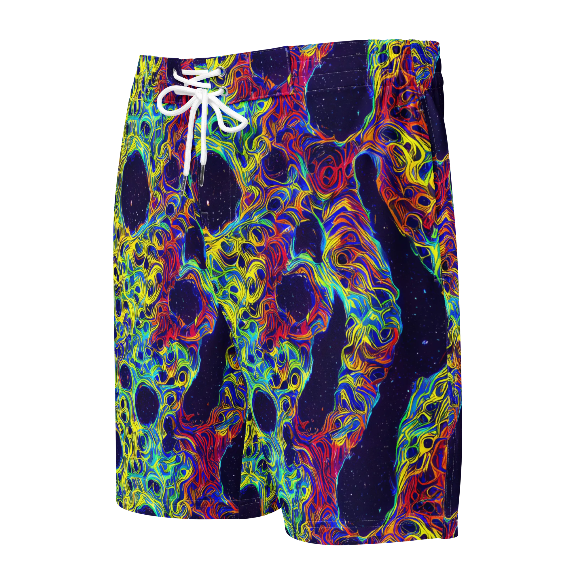 Electric Marrow on Men's Board Shorts — Front