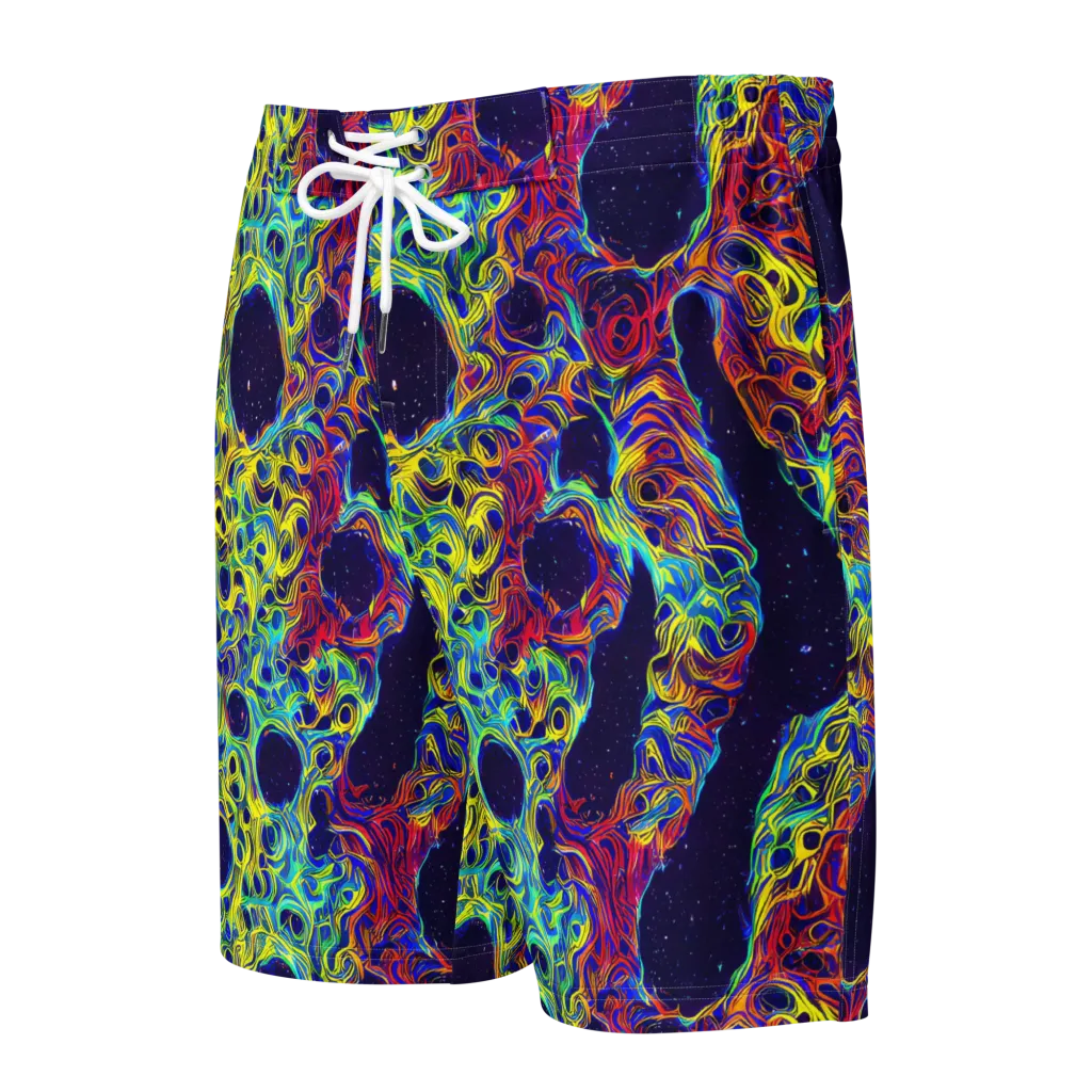 Electric Marrow on Men's Board Shorts — Front