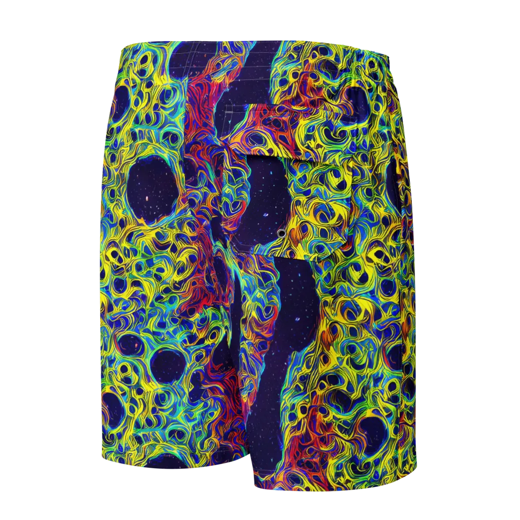 Electric Marrow on Men's Board Shorts — Back