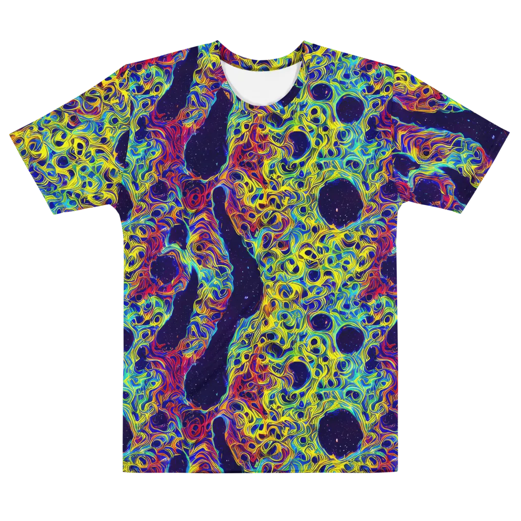Electric Marrow on Men's Cotton Crew Neck T-Shirt — Front