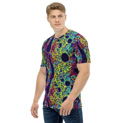 Electric Marrow on a Men's Crew Neck T-Shirt