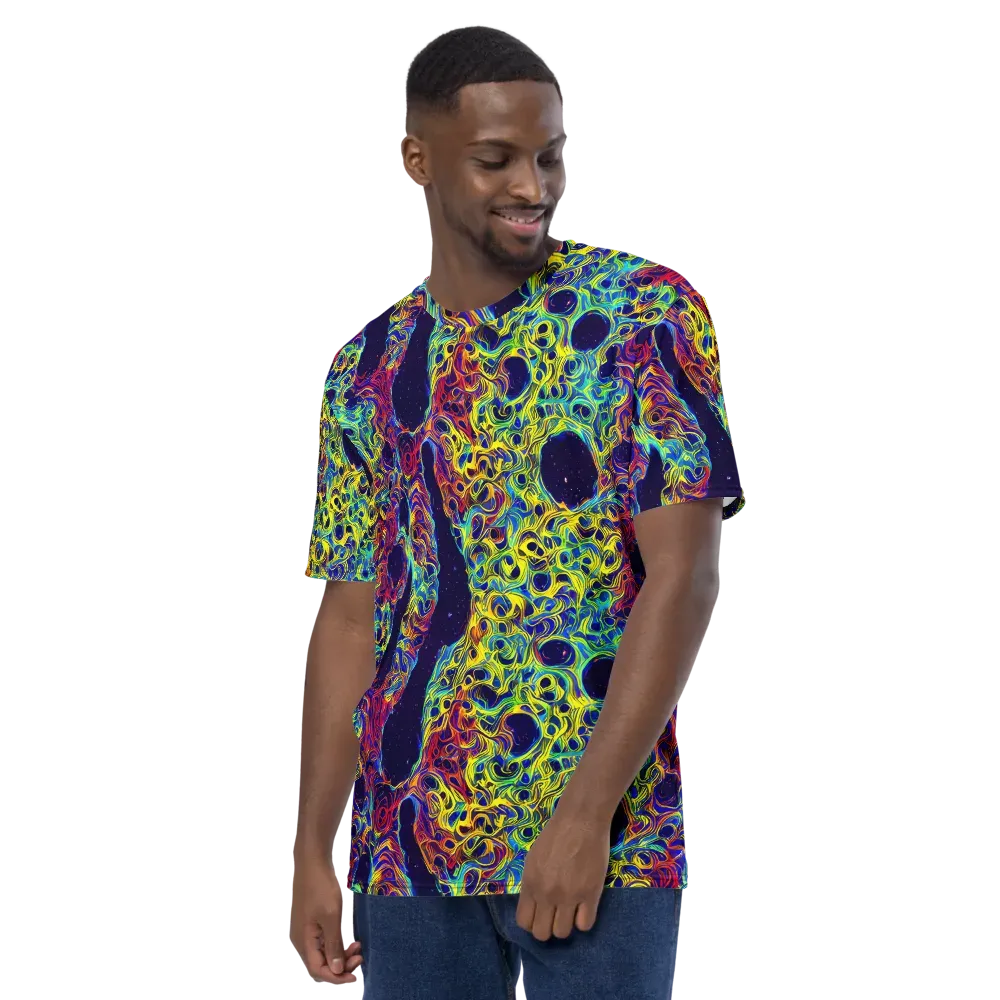 Electric Marrow on Men's Crew Neck T-Shirt — Left