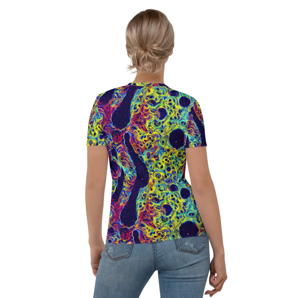 Electric Marrow on Women's Crew Neck T-Shirt — Back