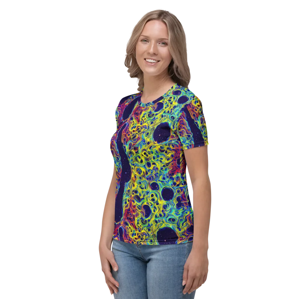 Electric Marrow on Women's Crew Neck T-Shirt — Left