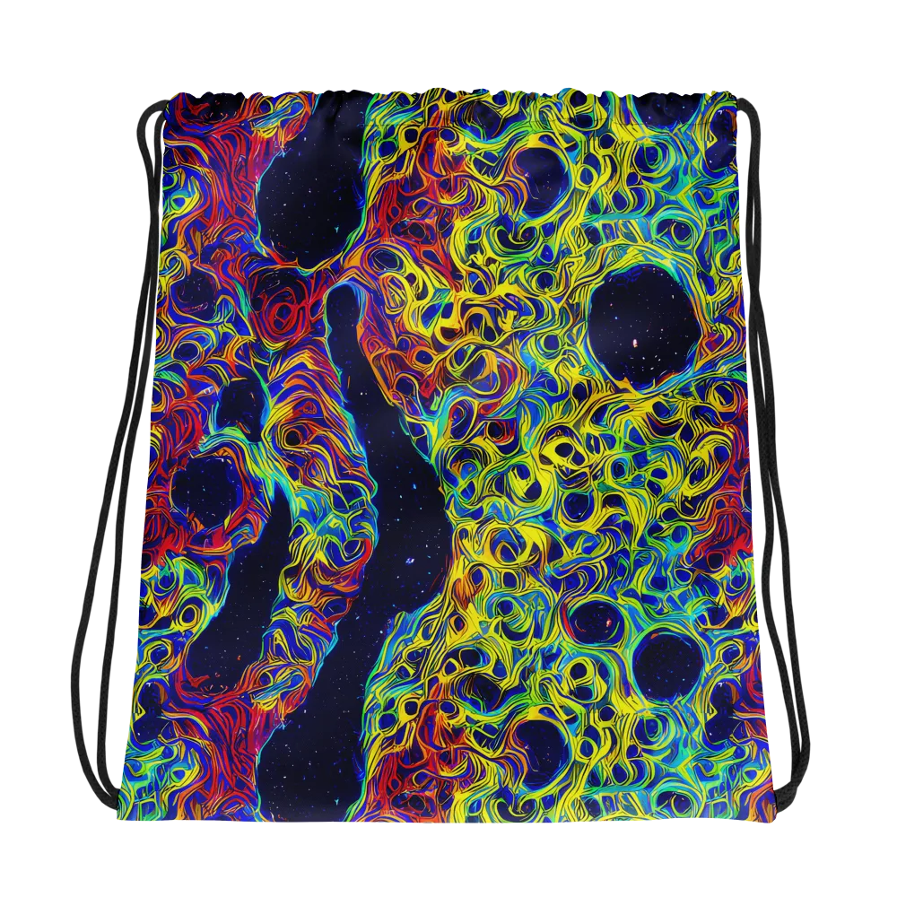 Electric Marrow on Drawstring Bag — Photo