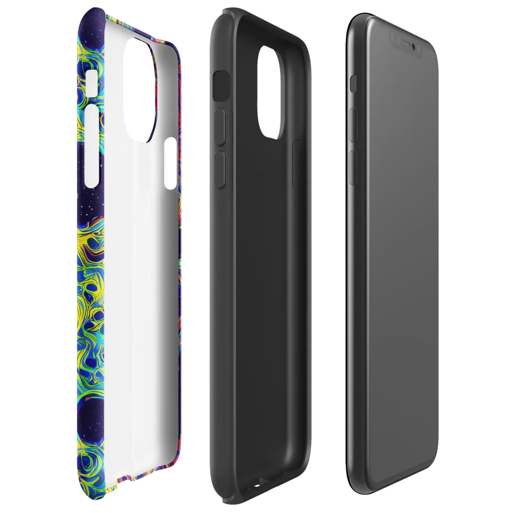 Electric Marrow on Tough Case for iPhone® — Right