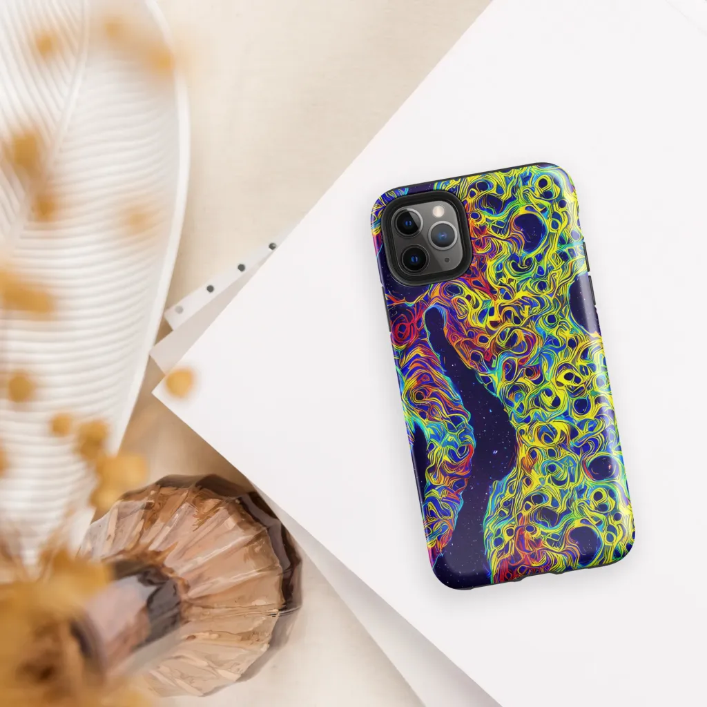 Electric Marrow on Tough Case for iPhone® — Front