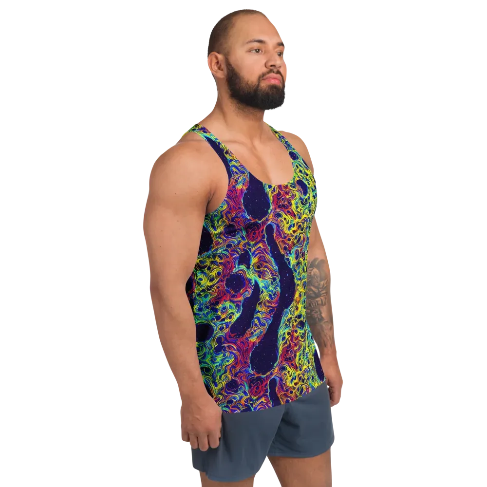 Electric Marrow on Men's Tank Top — Right Front