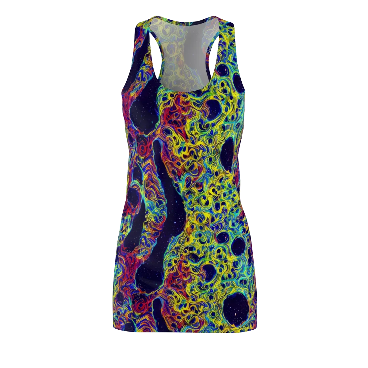 Electric Marrow on Racerback Dress — Front