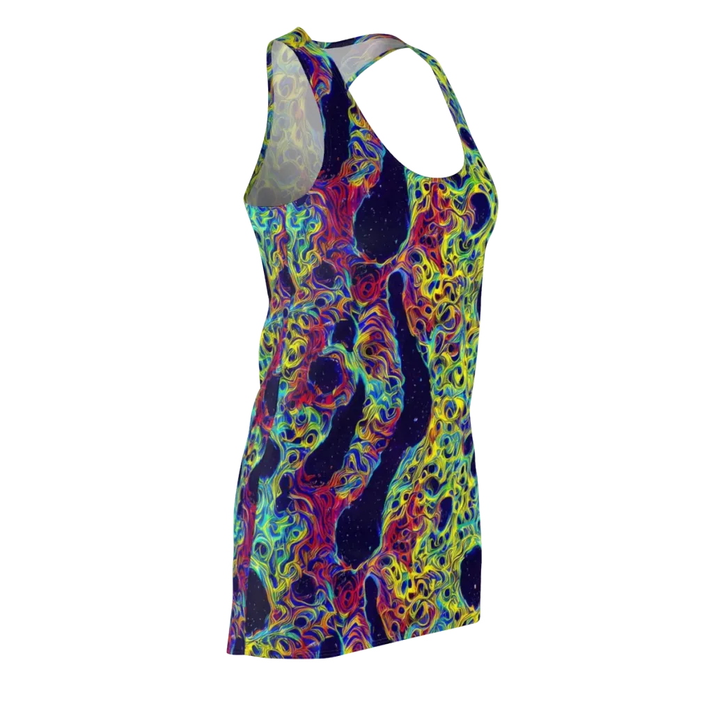 Electric Marrow on Racerback Dress — Front Side