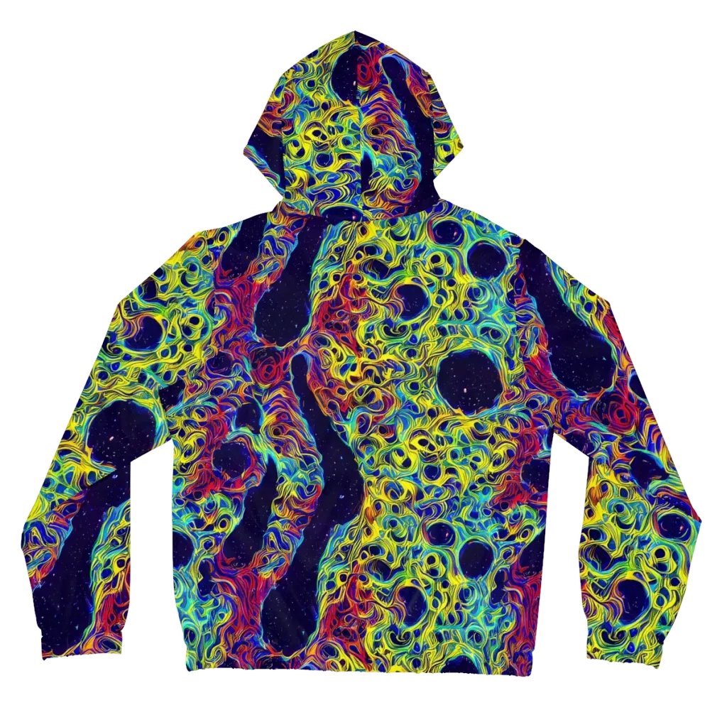 Electric Marrow on Women's Full-Zip Hoodie — Back