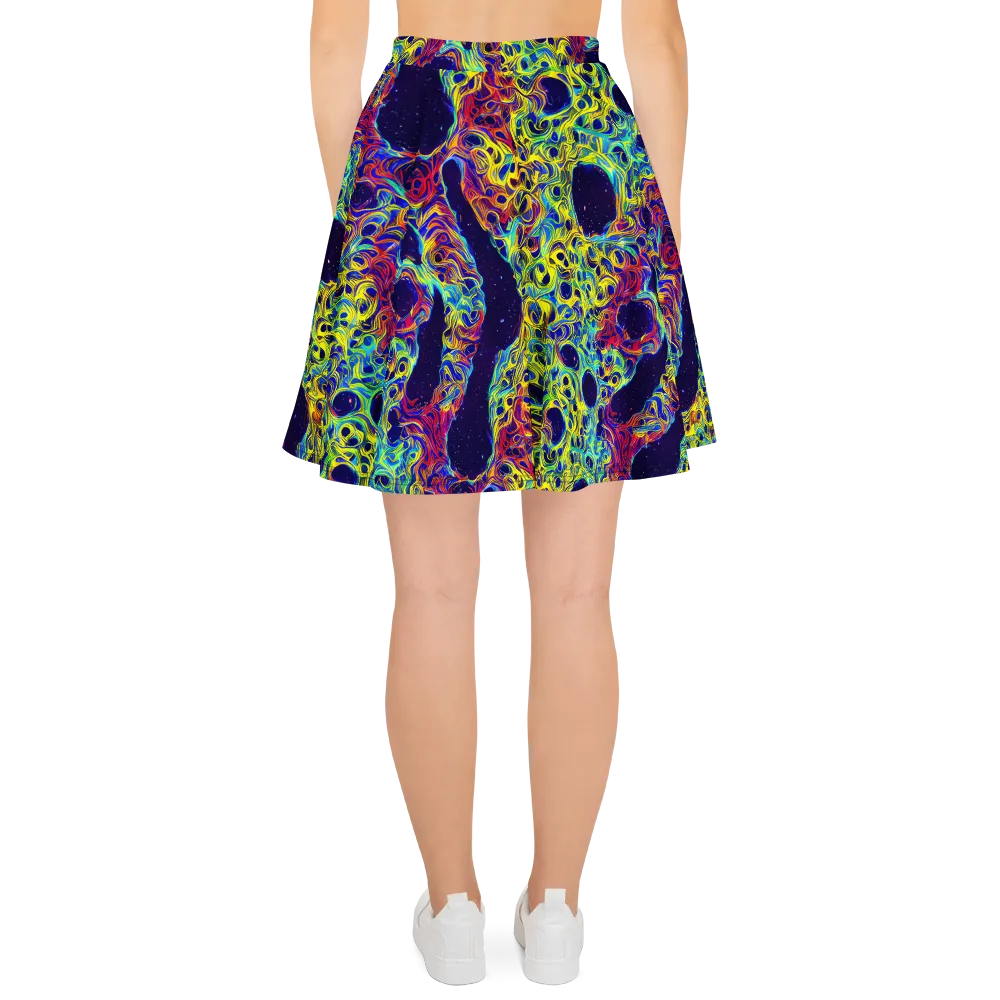 Electric Marrow on Skater Skirt — Back