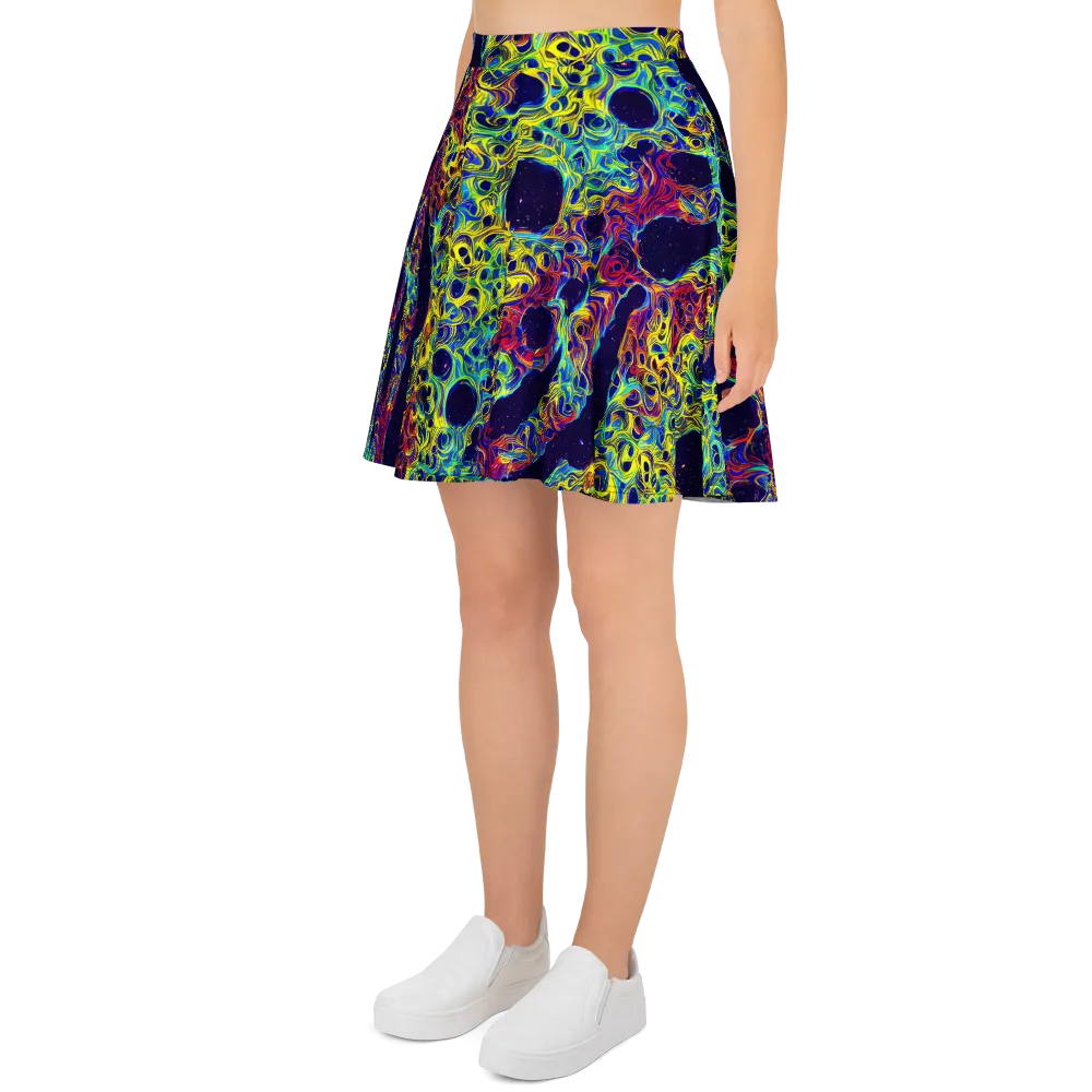 Electric Marrow on Skater Skirt — Left