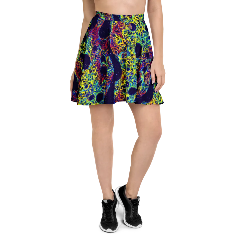 Electric Marrow on Skater Skirt — Front