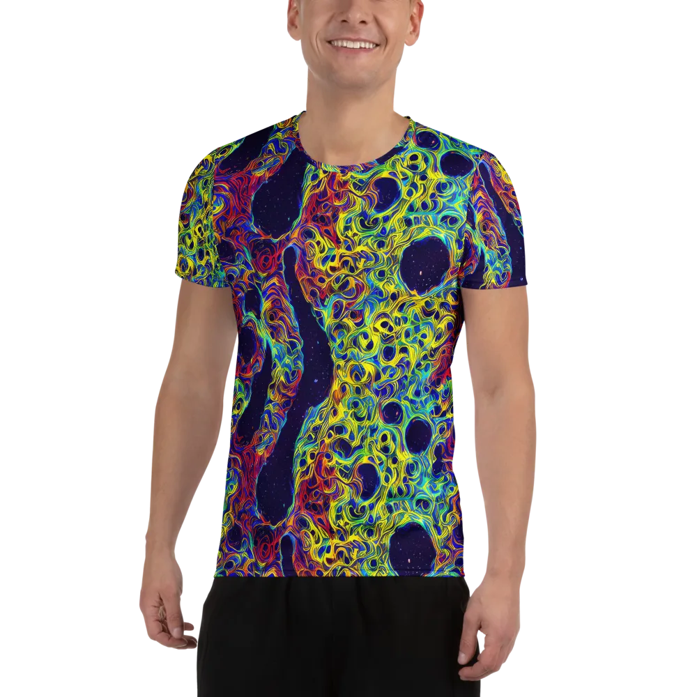 Electric Marrow on Men's Athletic T-Shirt — Front