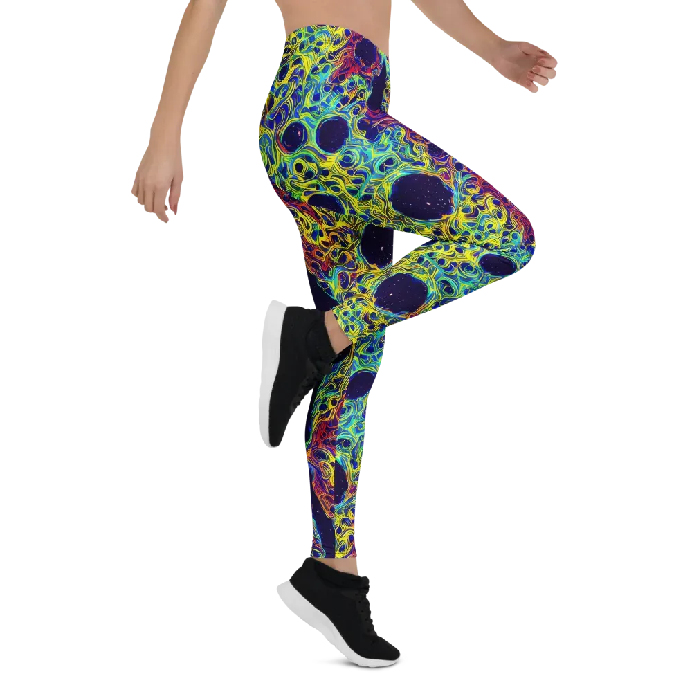 Electric Marrow on Leggings — Right