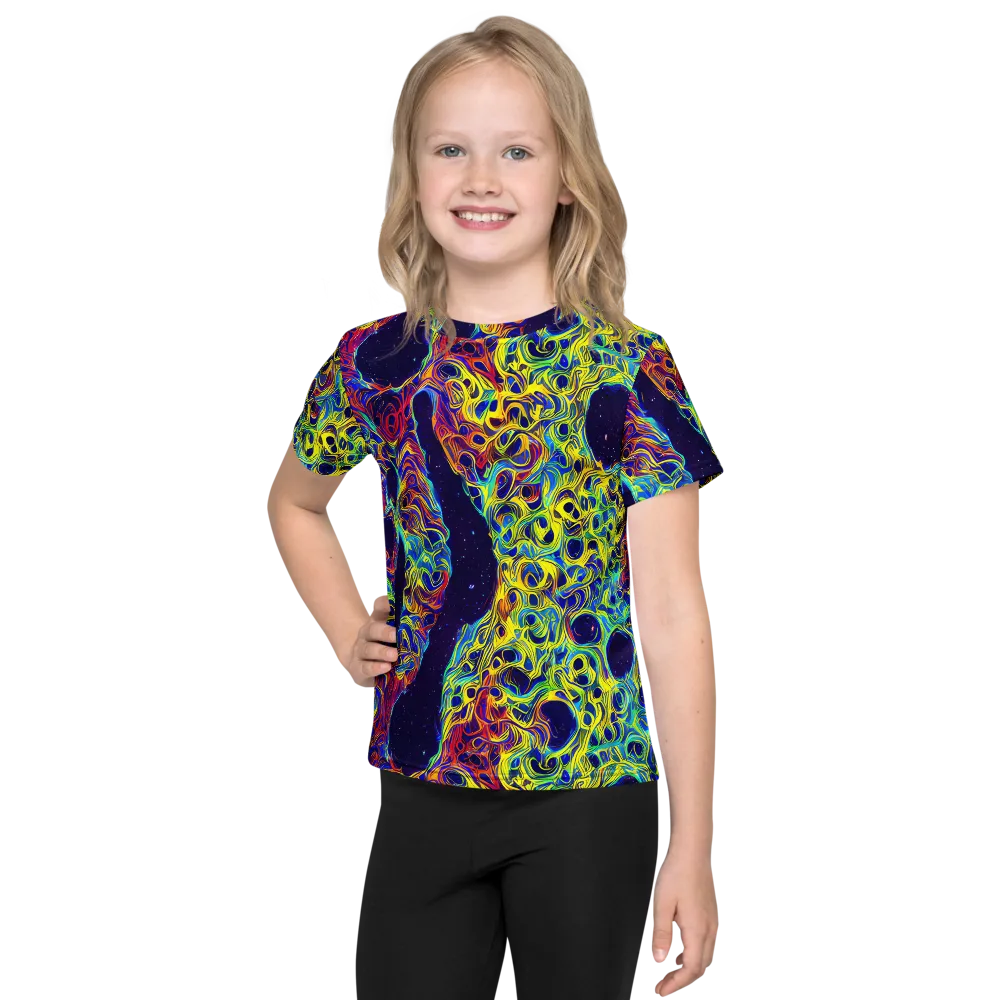 Electric Marrow on Kids Crew Neck T-Shirt — Front