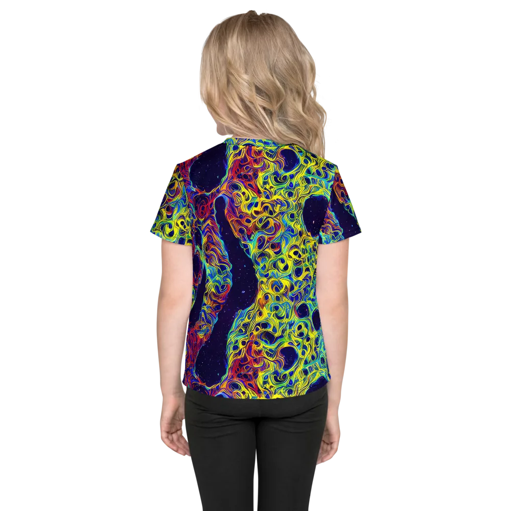Electric Marrow on Kids Crew Neck T-Shirt — Back