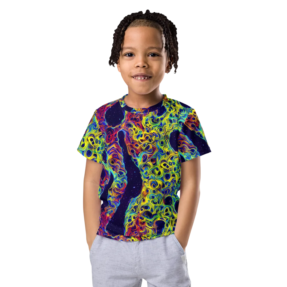Electric Marrow on Kids Crew Neck T-Shirt — Front