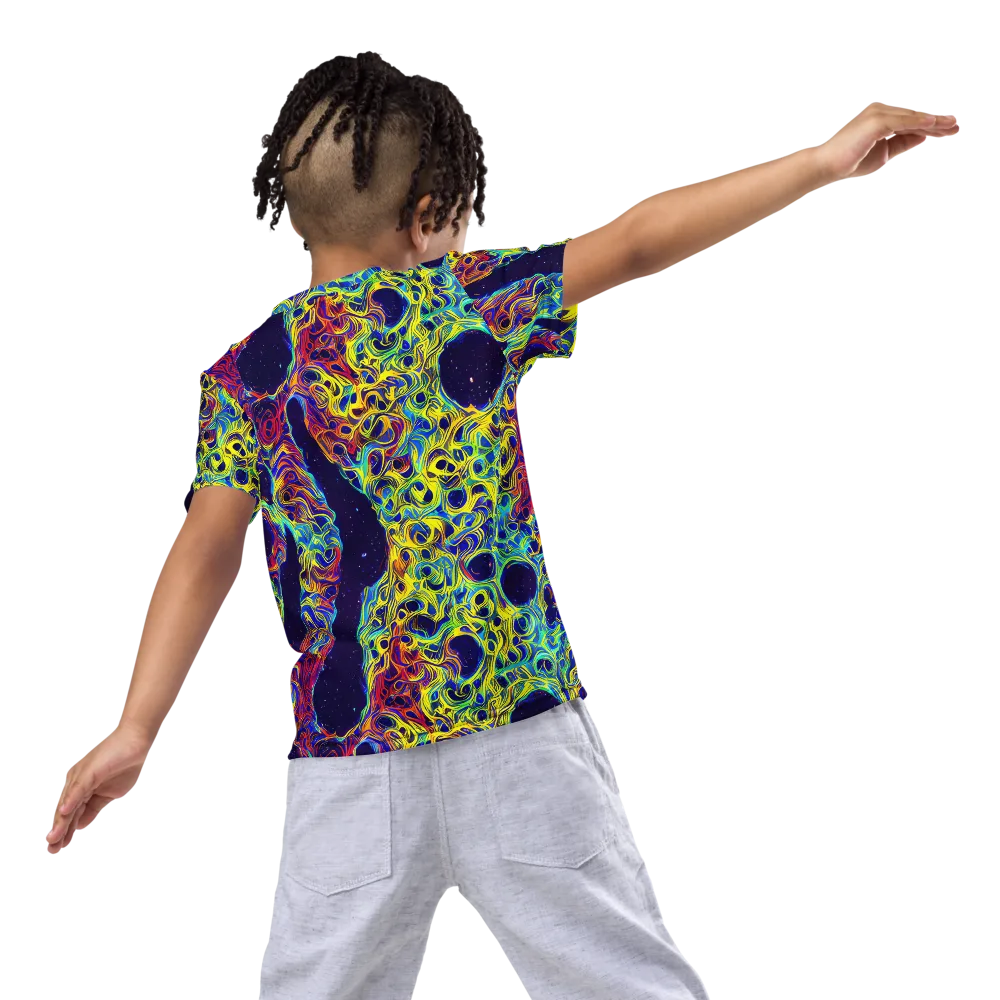 Electric Marrow on Kids Crew Neck T-Shirt — Back