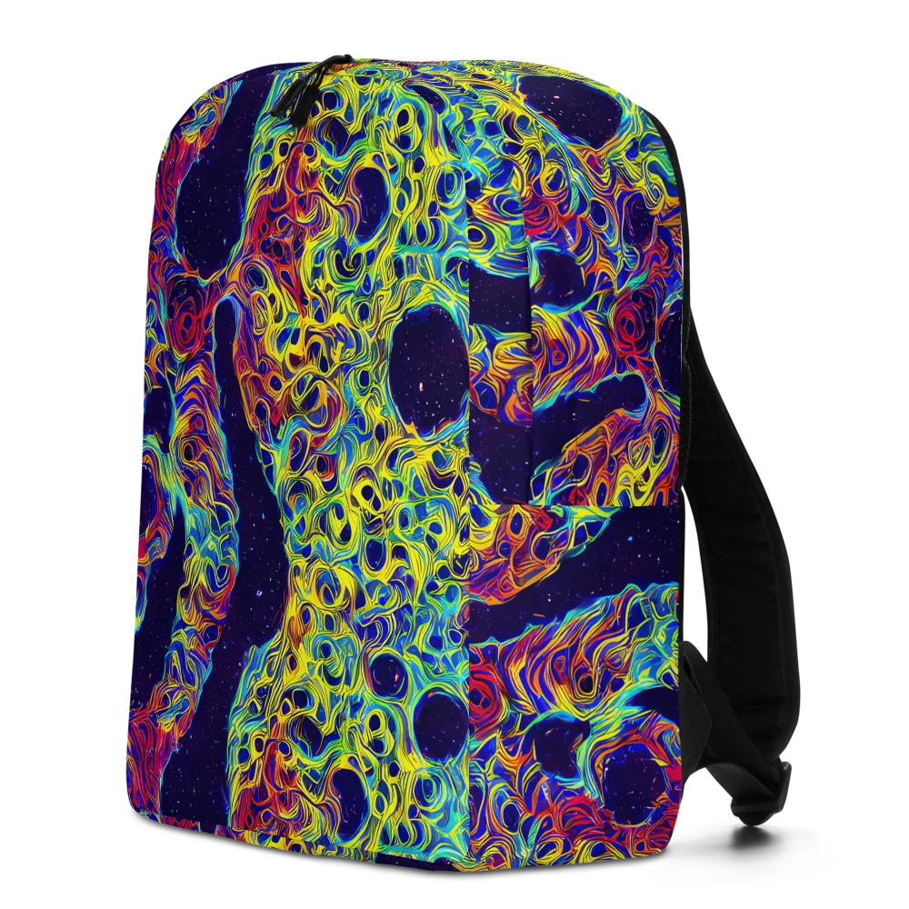 Electric Marrow on Minimalist Backpack — Left