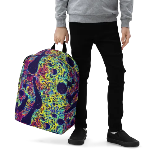 Electric Marrow on a Minimalist Backpack