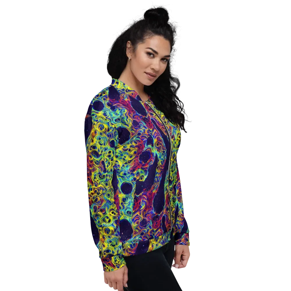Electric Marrow on Bomber Jacket — Right