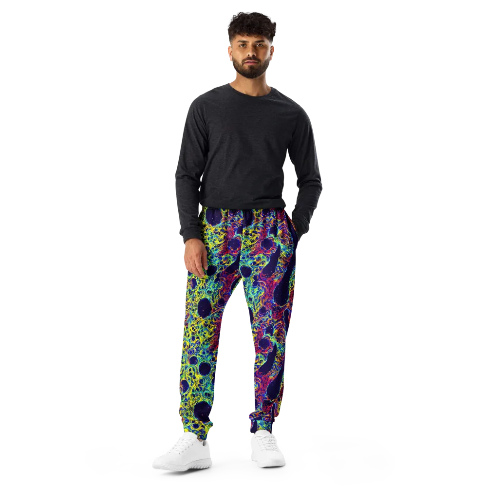 Electric Marrow on Men's Joggers — Front