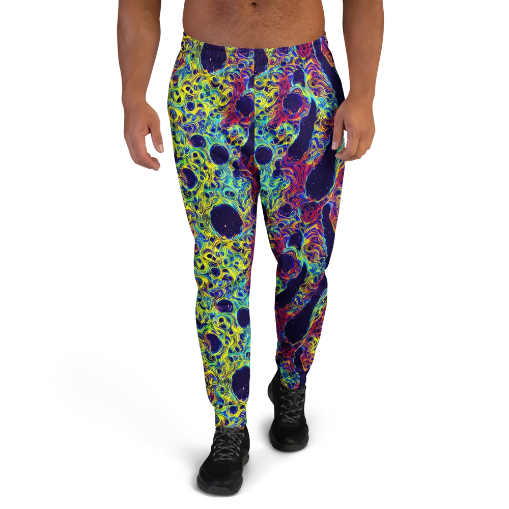 Electric Marrow on Men's Joggers — Front