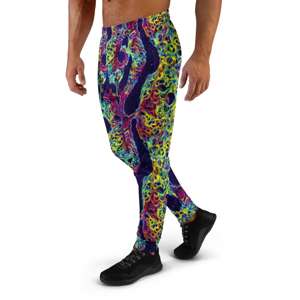 Electric Marrow on Men's Joggers — Left