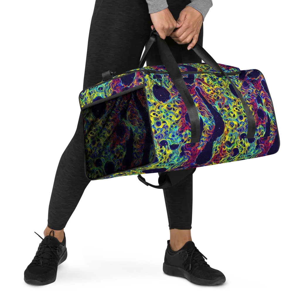 Electric Marrow on Duffle Bag — Right Front