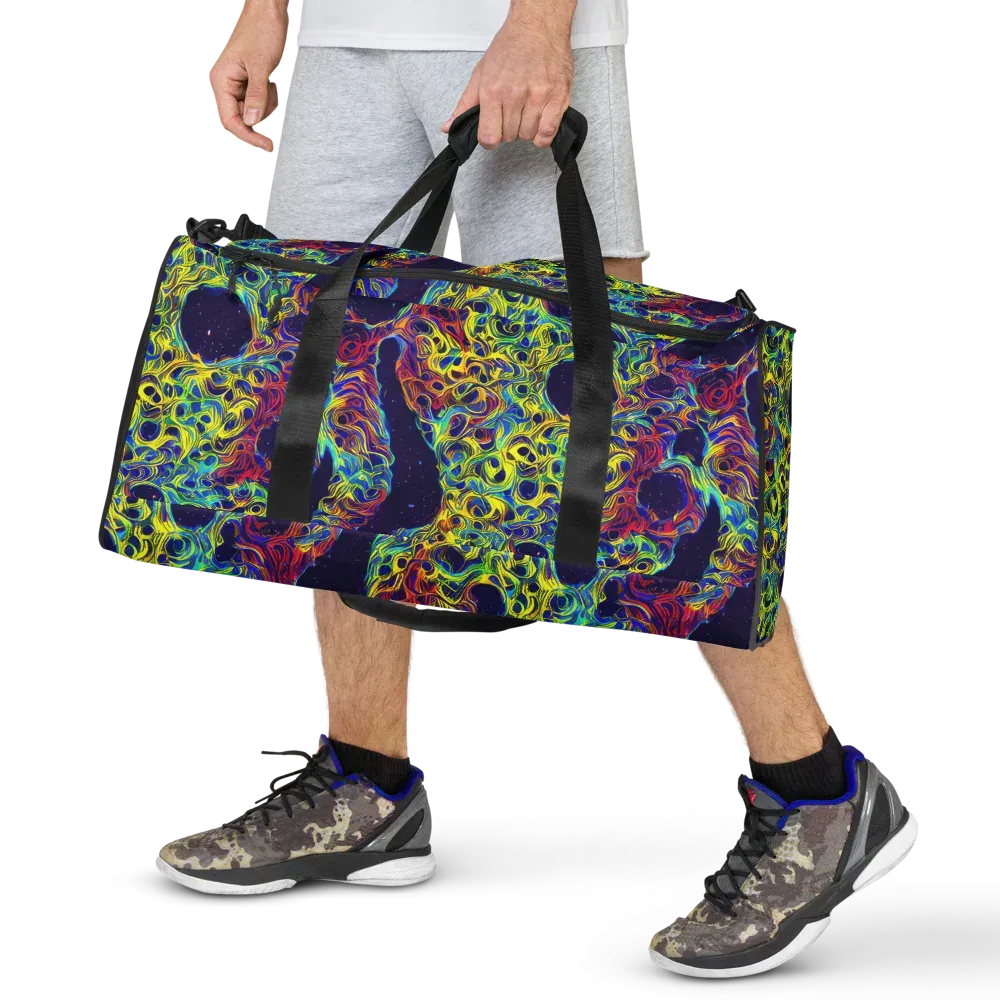 Electric Marrow on Duffle Bag — Front