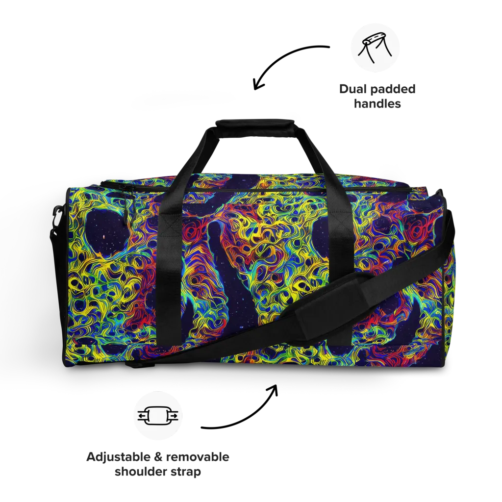 Electric Marrow on Duffle Bag — Front