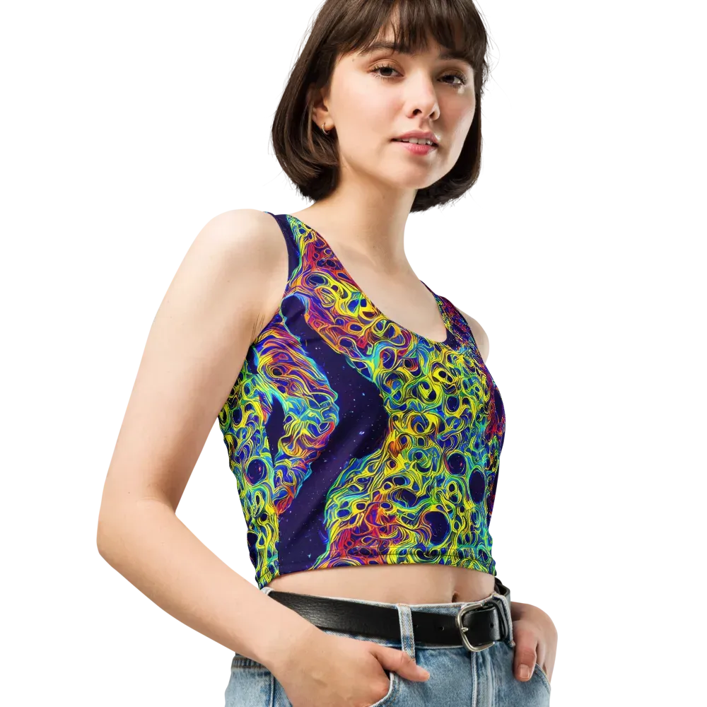 Electric Marrow on Crop Top — Right Front