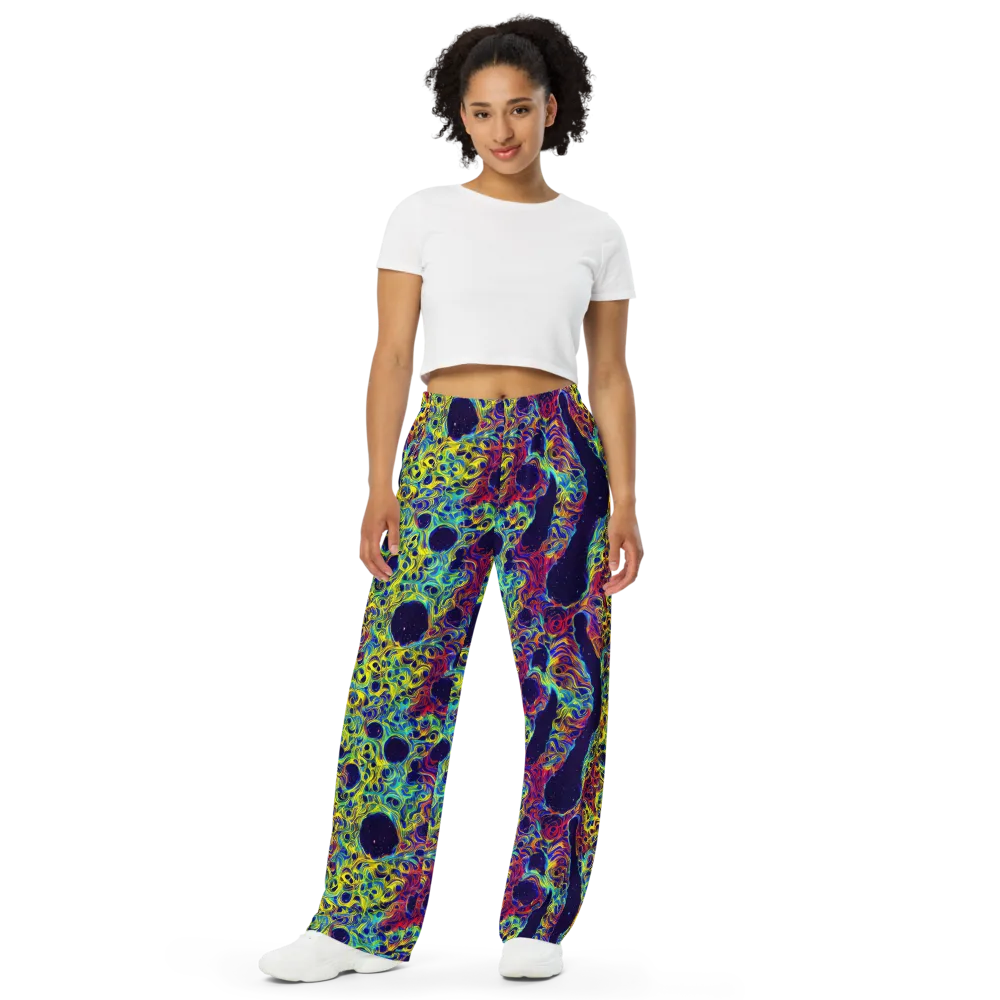 Electric Marrow on Wide-Leg Pants — Front