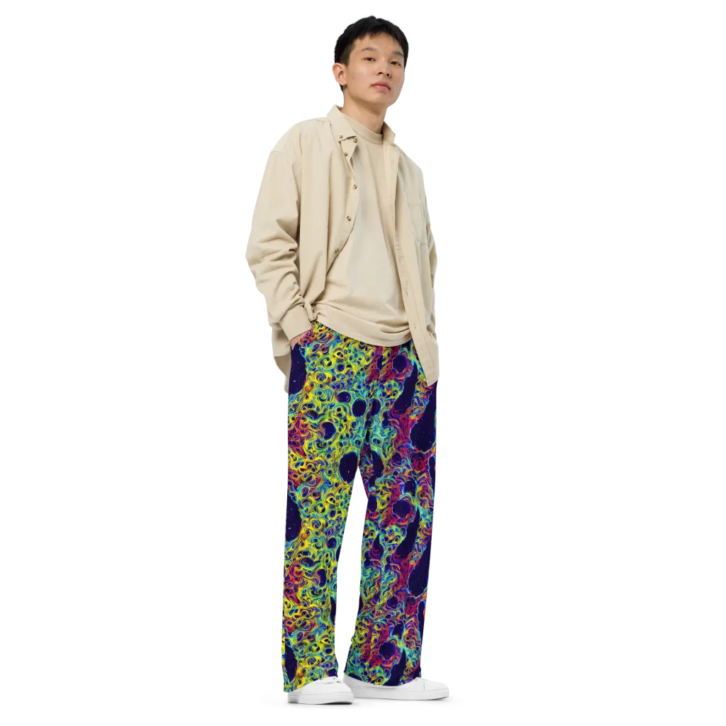 Electric Marrow on Wide-Leg Pants — Right Front